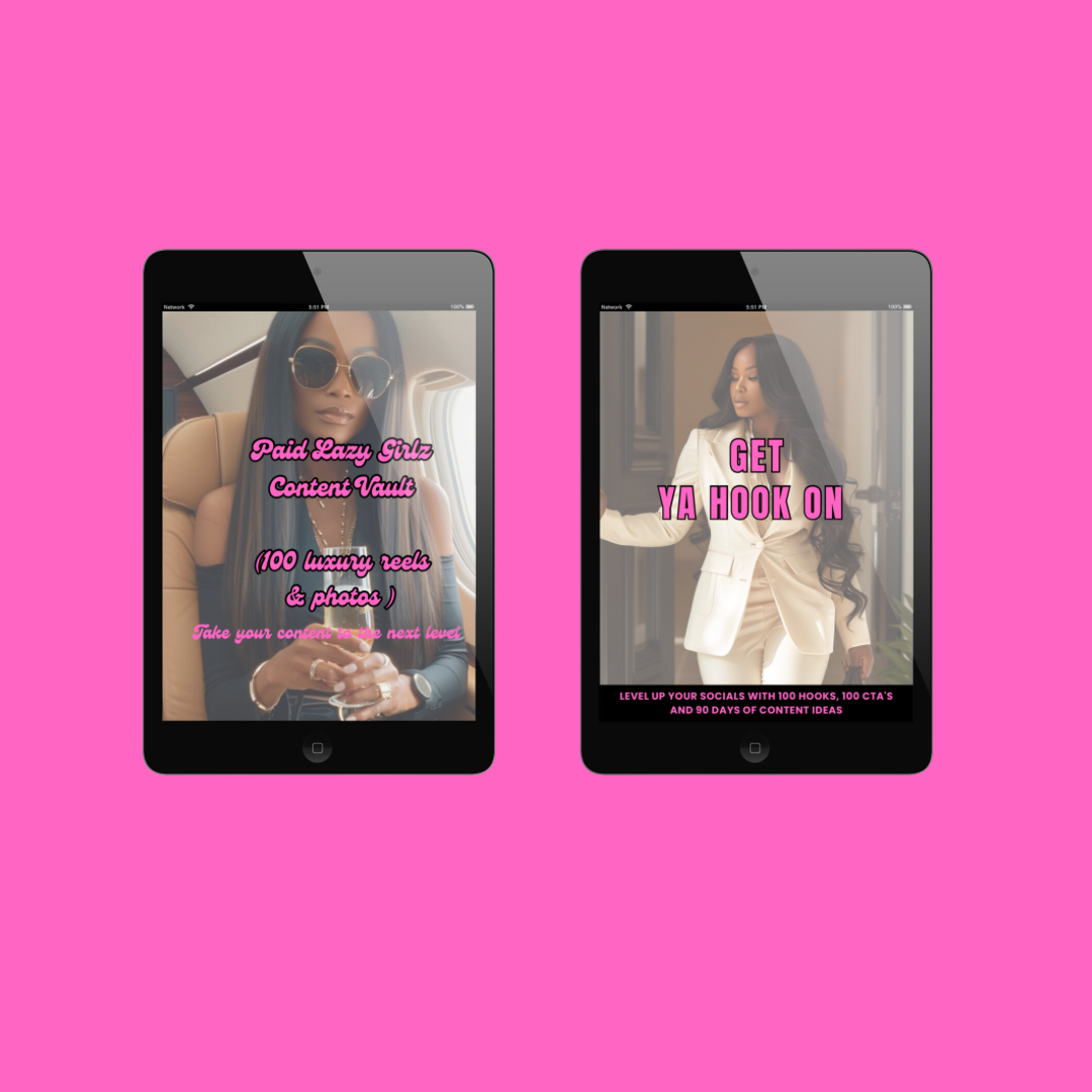 Paid Lazy Girlz Bundle(7 DFY Guide & Content Vault)