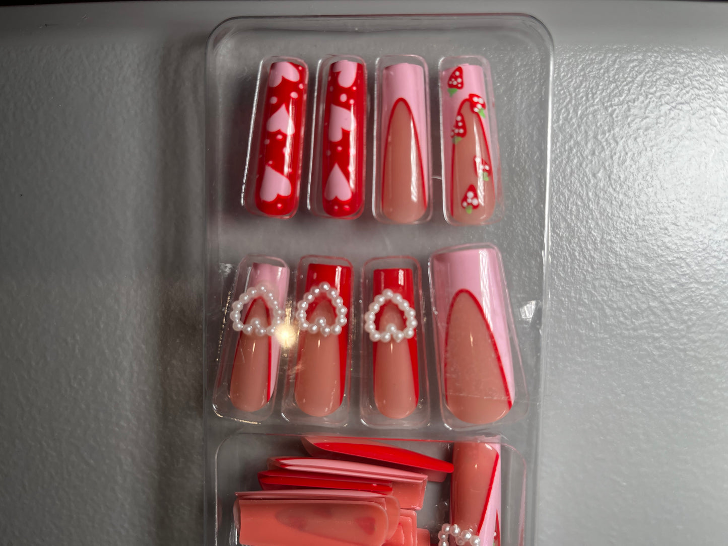 Strawberry 🍓 Heart ❤️ Set