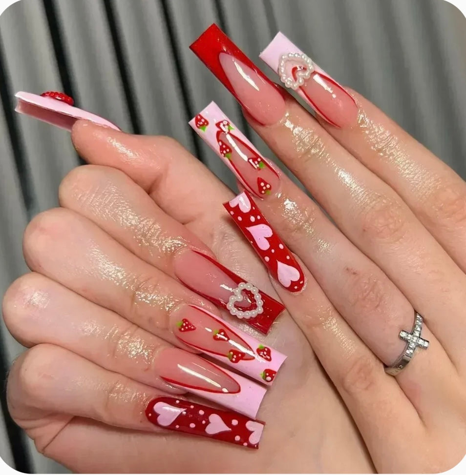 Strawberry 🍓 Heart ❤️ Set