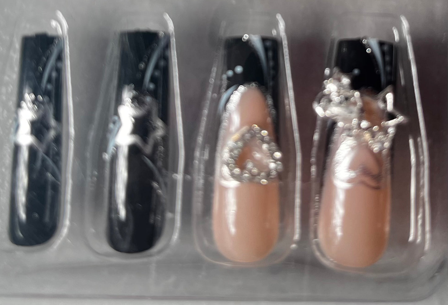 Black Shiny Star Set