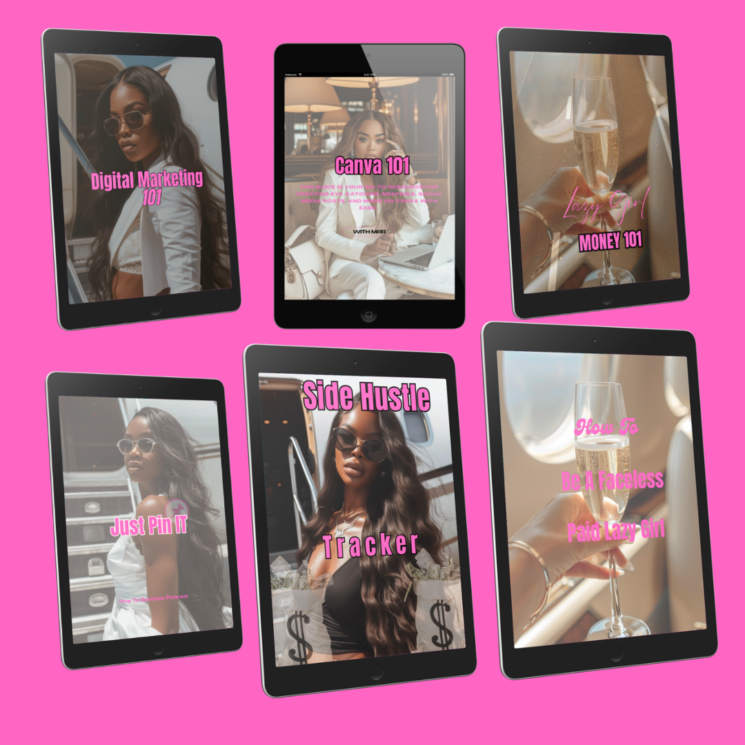 Paid Lazy Girlz Bundle(7 DFY Guide & Content Vault)