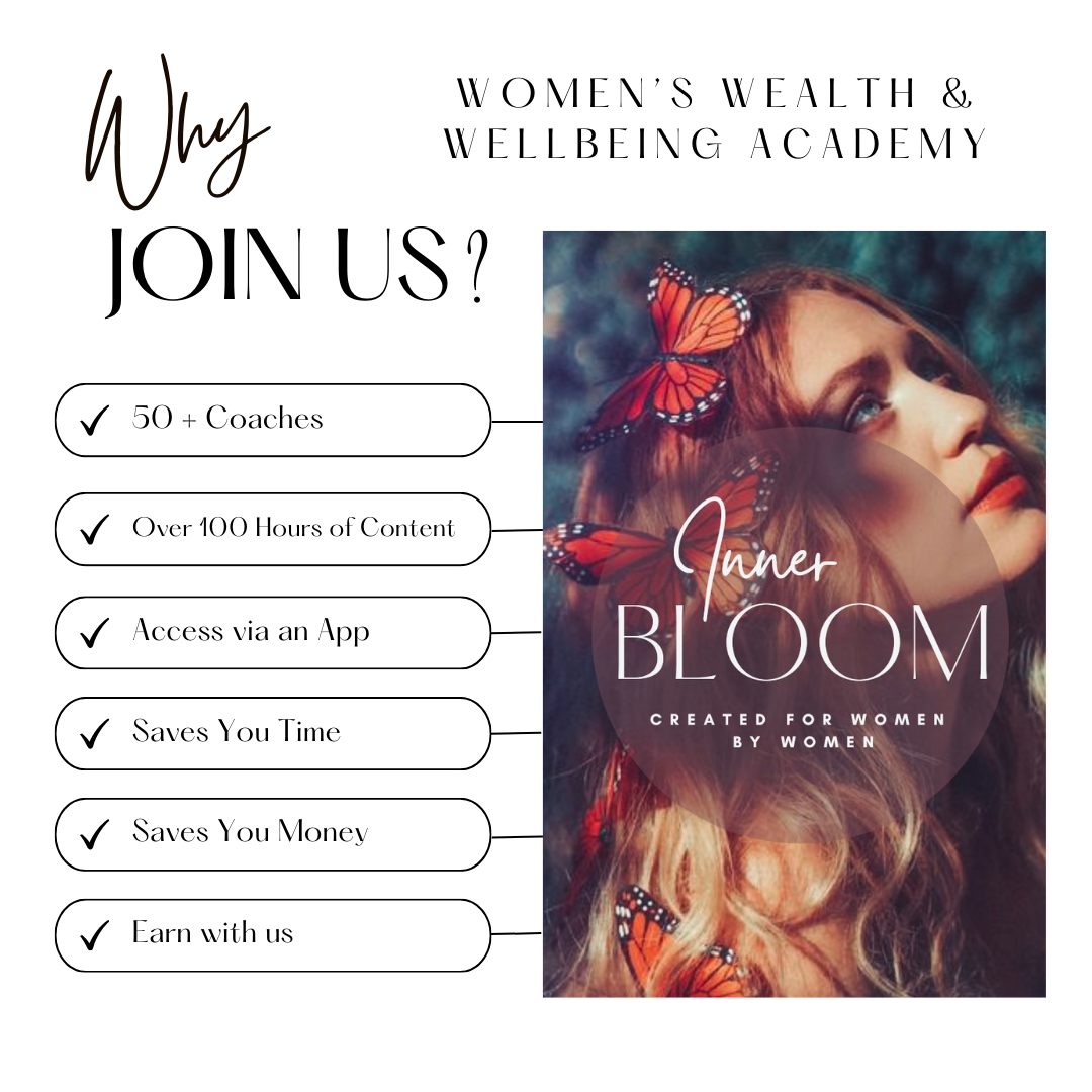 Inner Bloom is the first Women's Wealth & Wellbeing Academy with Master Resell Rights.