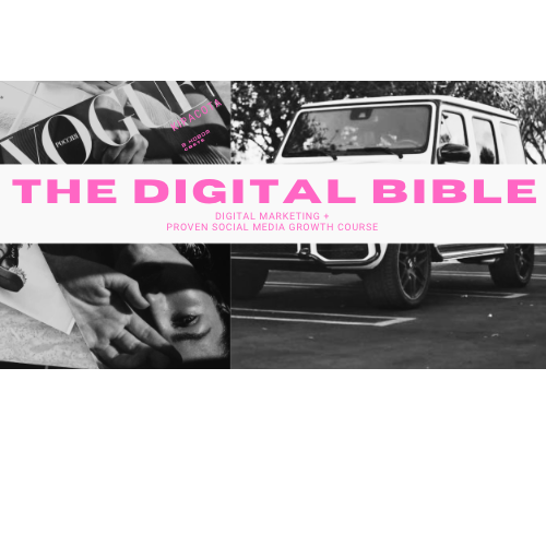 THE DIGITAL BIBLE: DIGITAL MARKETING + PROVEN SOCIAL MEDIA GROWTH COURSE