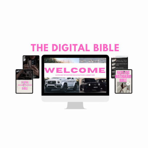 THE DIGITAL BIBLE: DIGITAL MARKETING + PROVEN SOCIAL MEDIA GROWTH COURSE