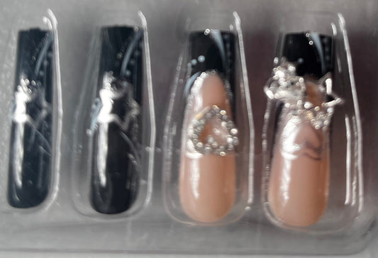 Black Shiny Star Set